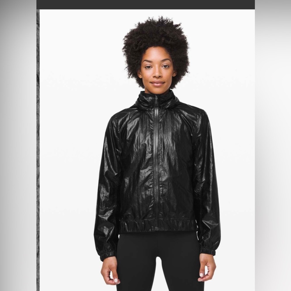 Lululemon Get Stellar Jacket, size 4, black